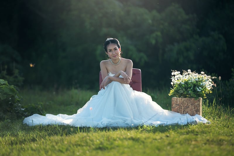 Elegant Gown Ensemble